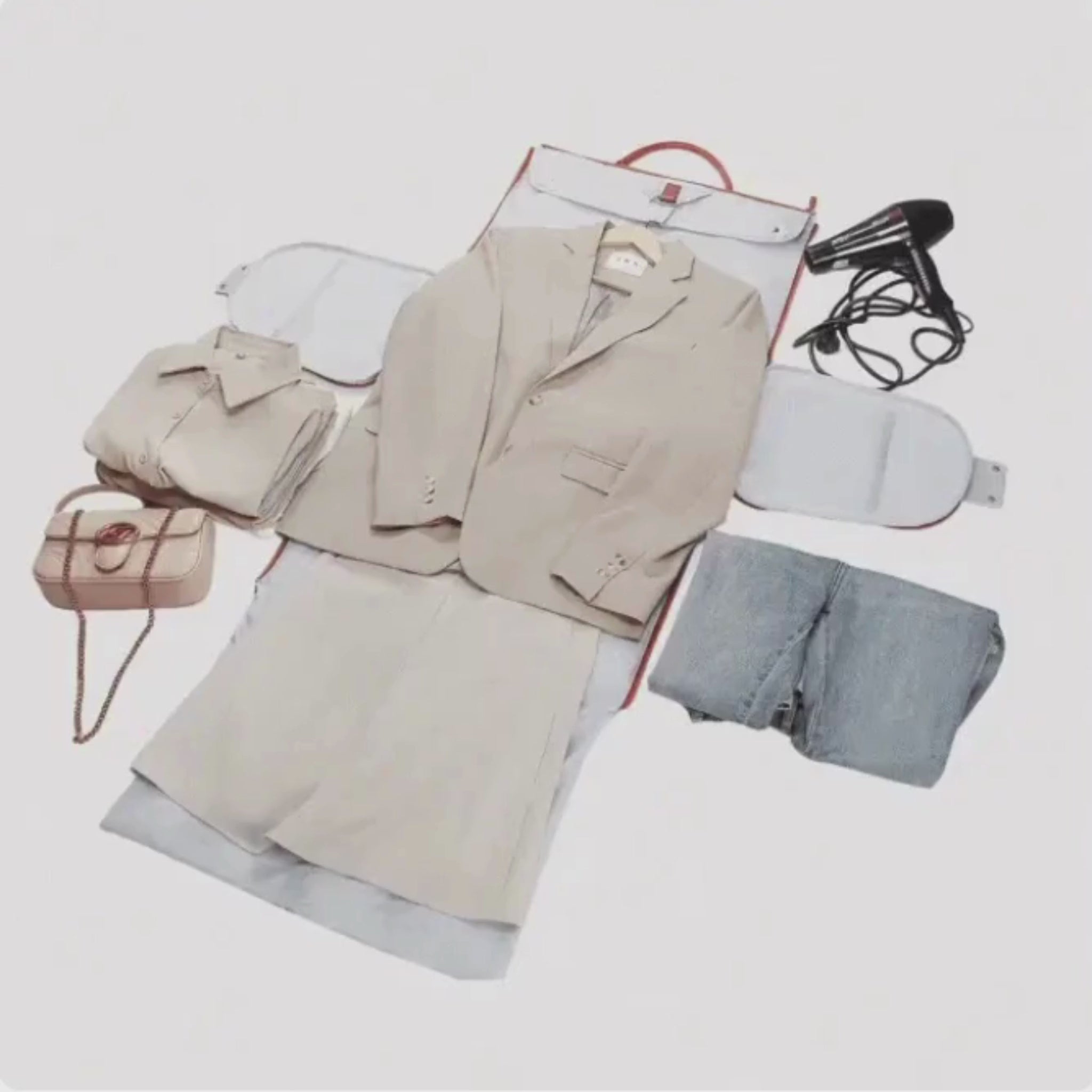 Beżowa Torba Damska JetBag™
